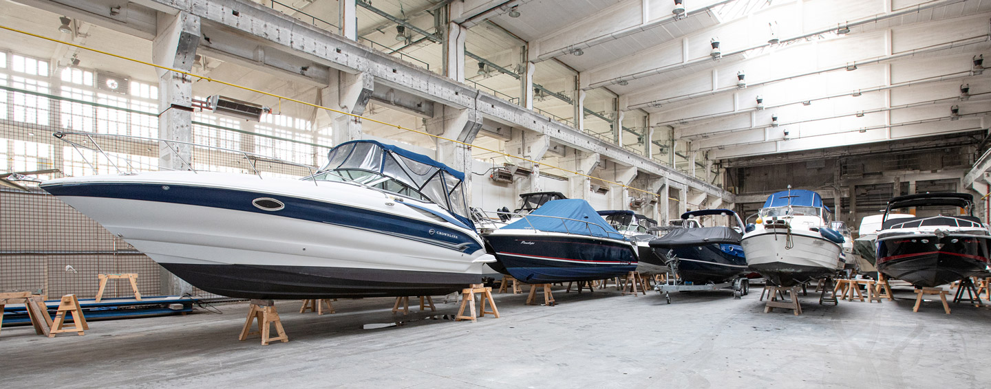 Bootslager in Berlin