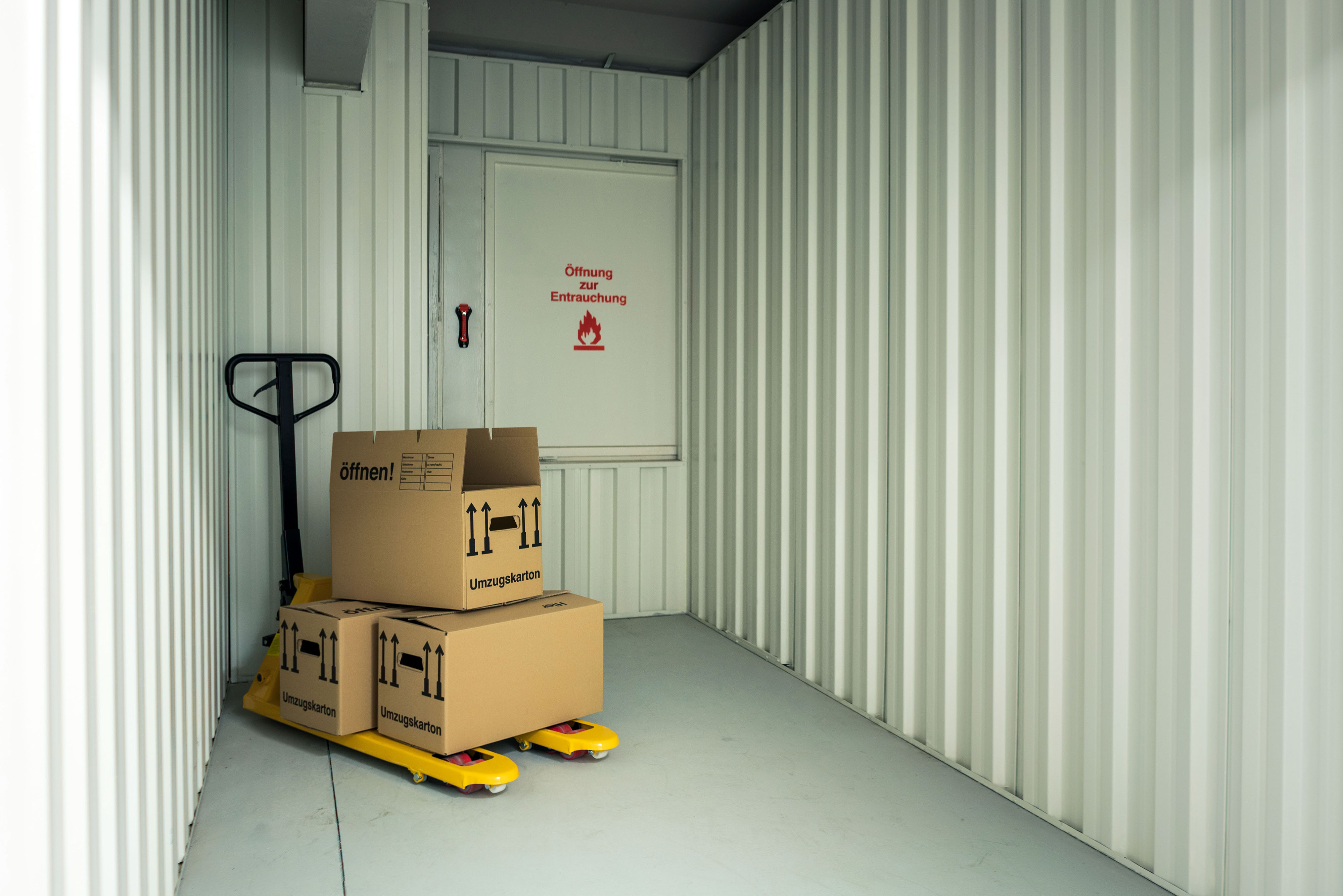 Selfstorage für Küchenmöbel