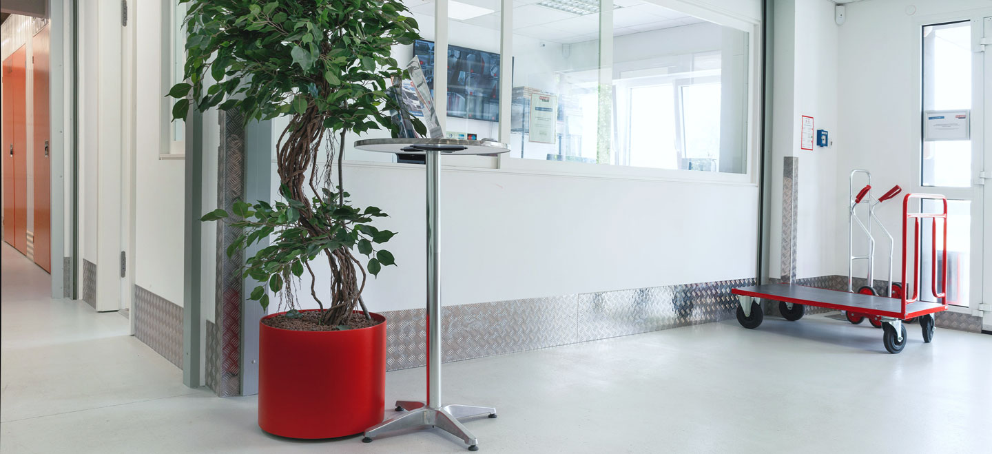 Empfangsbereich von XXLAGER in Berlin