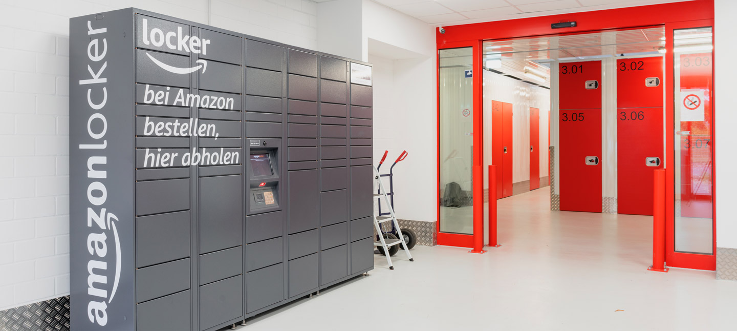 Amazon Locker Schließfächer bei XXLAGER 