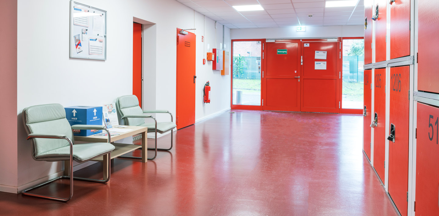 XXLAGER Selfstorage Empfangsraum in Berlin