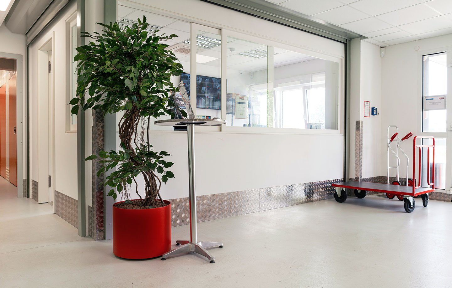 Aufbewahrung von Gartengeräten