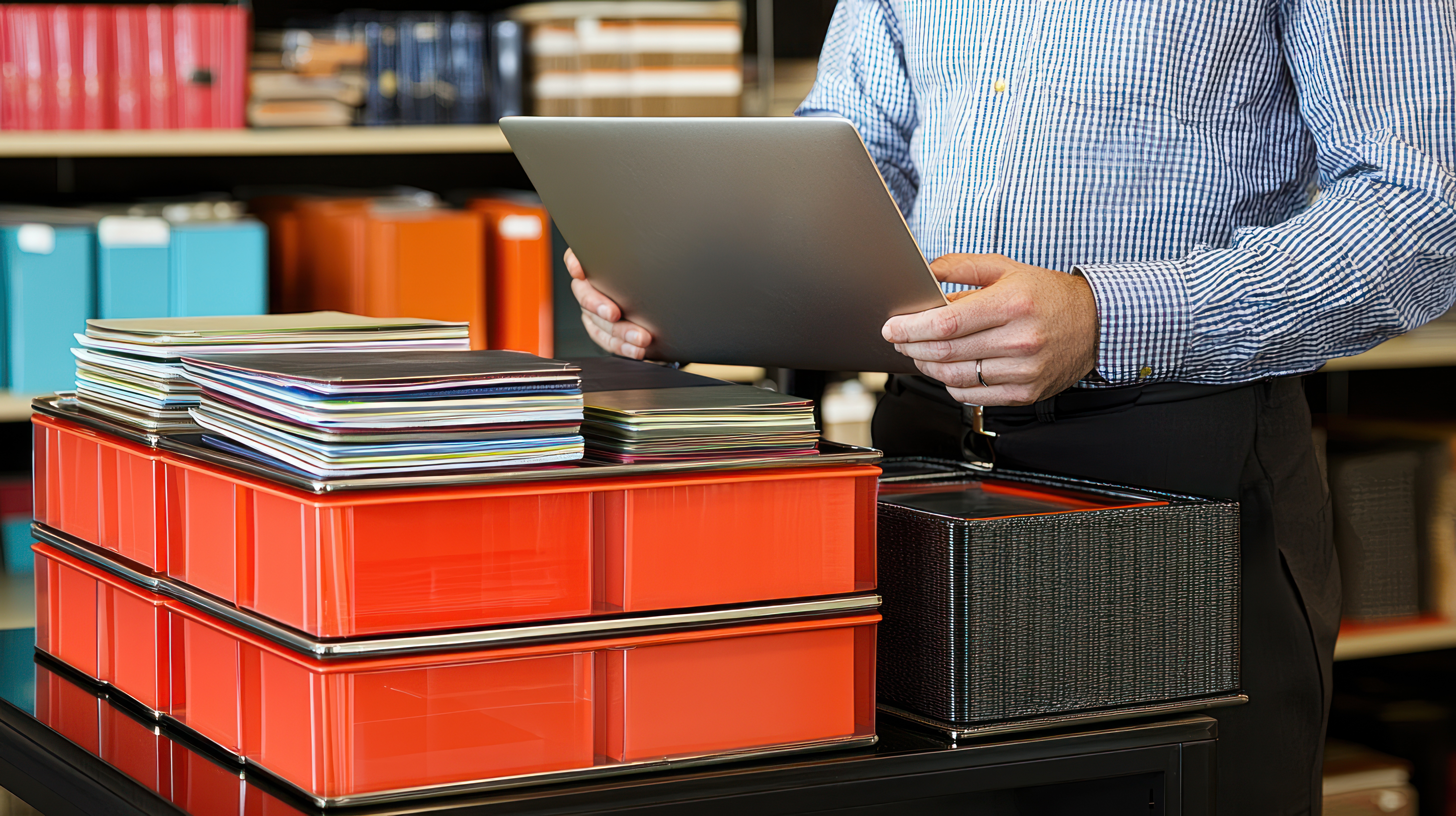 Deine Akten trocken einlagern