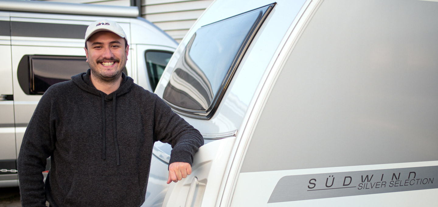 Wohnmobil-Parkplatz in Berlin