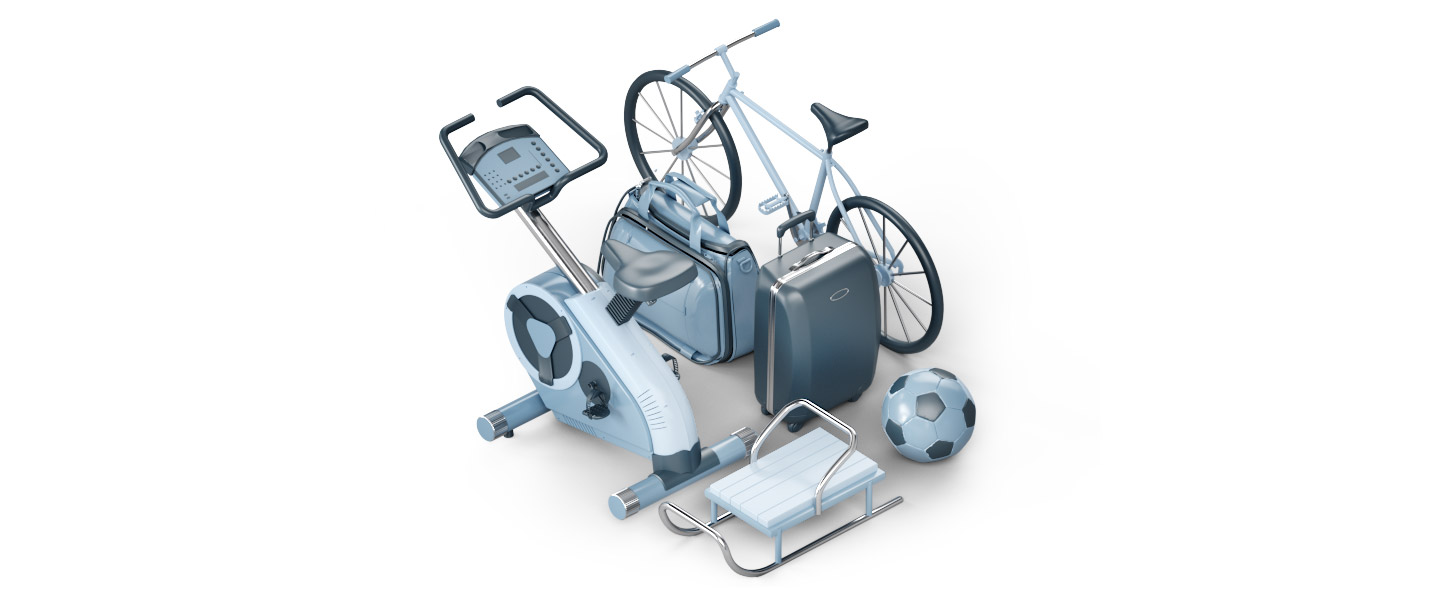 Selfstorage für komplette Sportausrüstung 